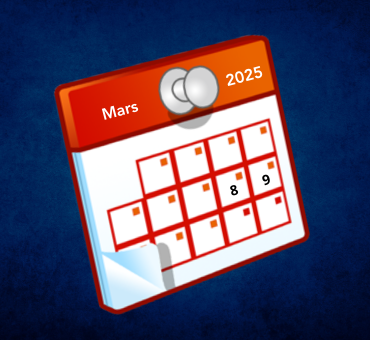 Les 8 et 9 Mars 2025