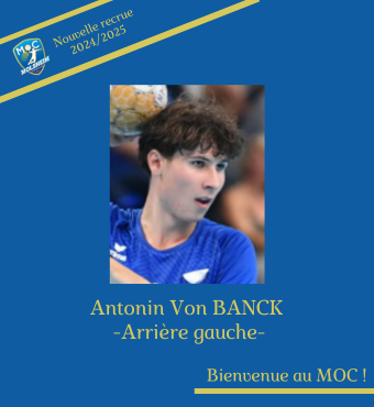 Troisième recrue pour la saison 2024/2025