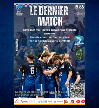 Fin du championnat : les 23 et 24 Mai 2025