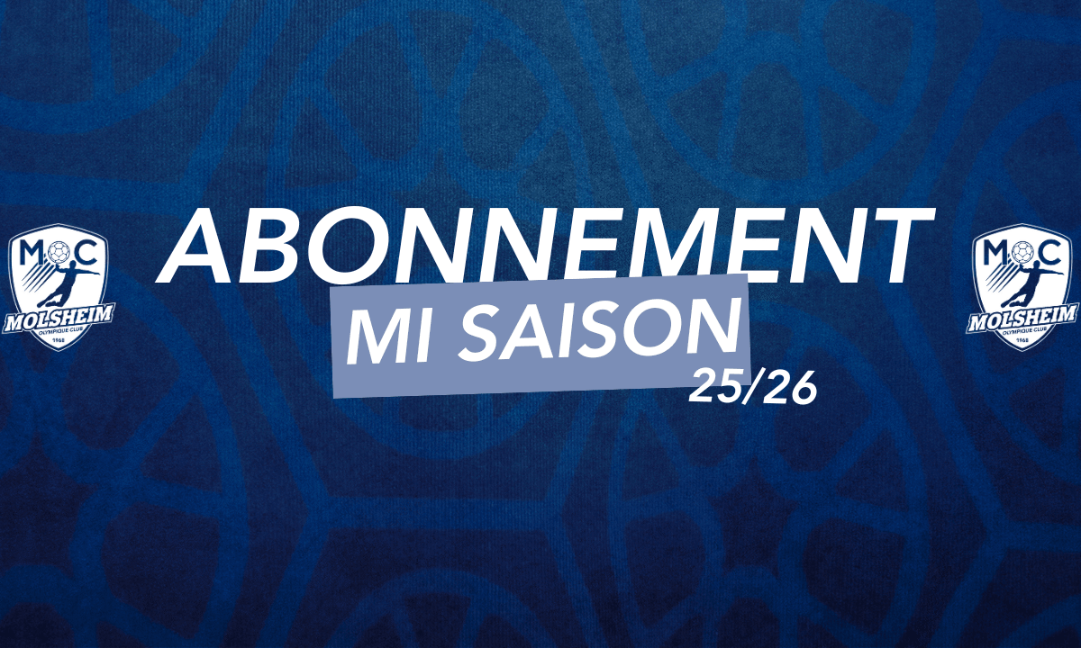 Abonnement mi-saison 2025/2026 : rejoignez l’aventure dès maintenant