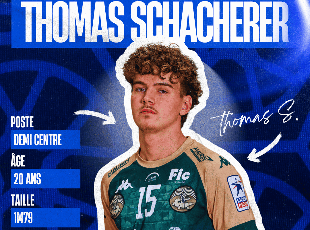 Le mercato 2026/2027 est se poursuit avec l’arrivée de Thomas SCHACHERER !