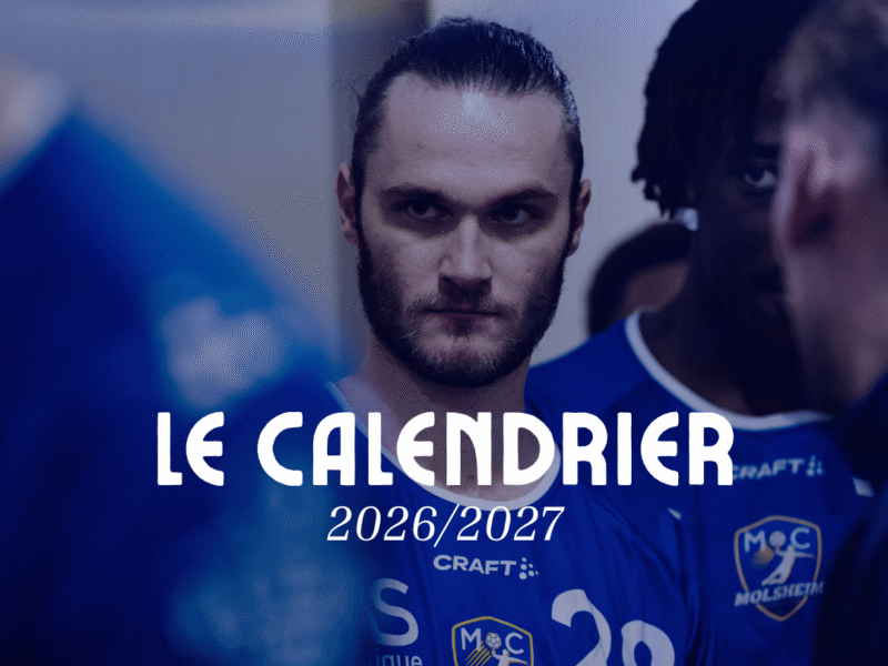📢 Le calendrier est disponible !