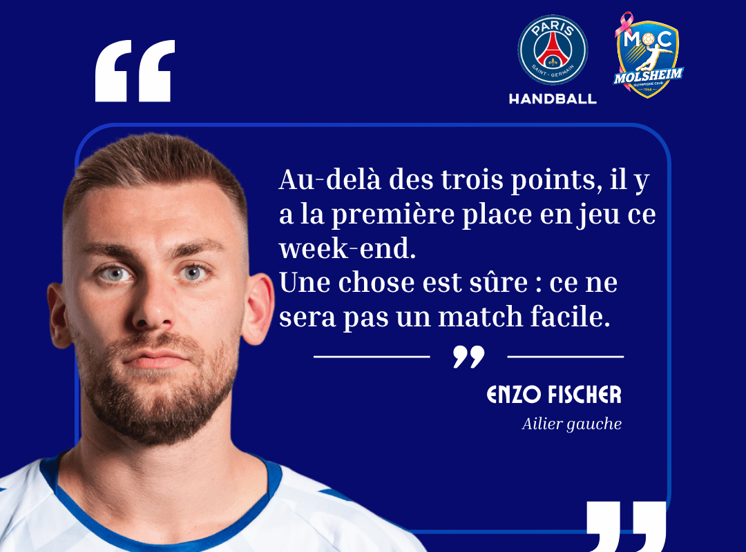 Enzo avant le déplacement dans la capital  : « Il y a la première place en jeu »